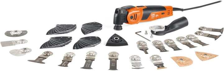 FEIN Multimaster, Oszillierer MM 700 Max Top (450 Watt, StarlockMax, inkl. viel Zubehör) 72296861000