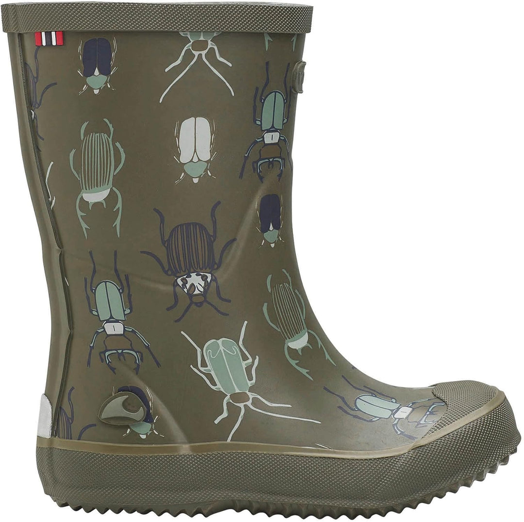 Viking Unisex Kinder Indie Print Gummistiefel 22 EU Khaki Linen, 22 EU Khaki Linen
