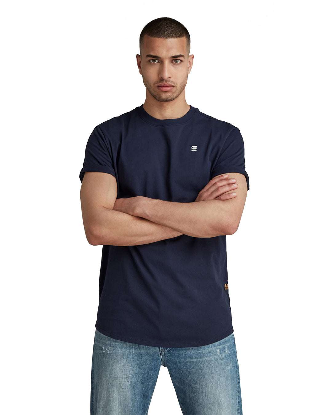 G-Star RAW Herren Lash Jersey T-Shirt T-Shirts (1er Pack) XS Blau (Sartho Blue D16396-b353-6067), XS