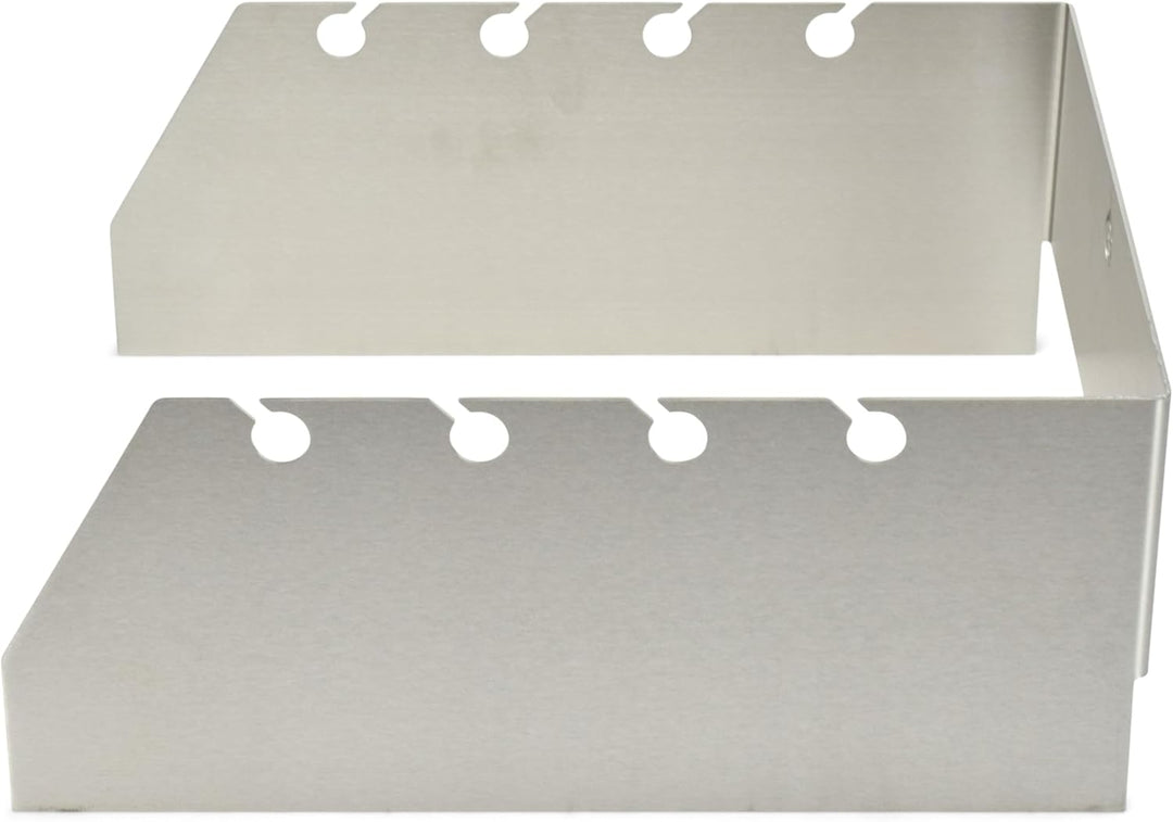 Grillrost.com Das Original Edelstahl Windschutz und Spiesshalter | für alle Broil King Imperial/Rega