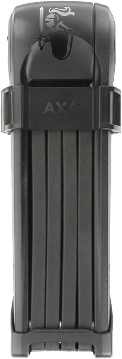 Angebot-Set / 1 x Axa Fold 100 Faltschloss Fahrradschloss E-Bike in Schwarz Länge 100 cm - Safety Le