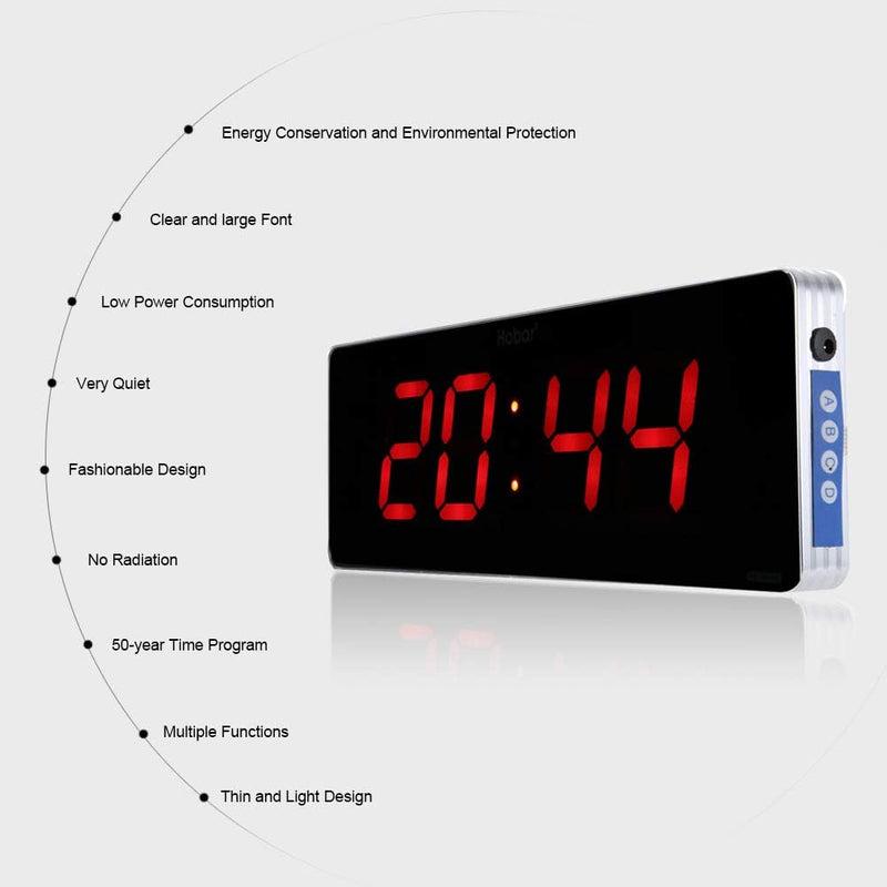 Küchenwand Digitaluhr Wanduhr led Uhr Digitale Uhr Wand Led Kalenderuhr Temperatur Wanduhren für Woh