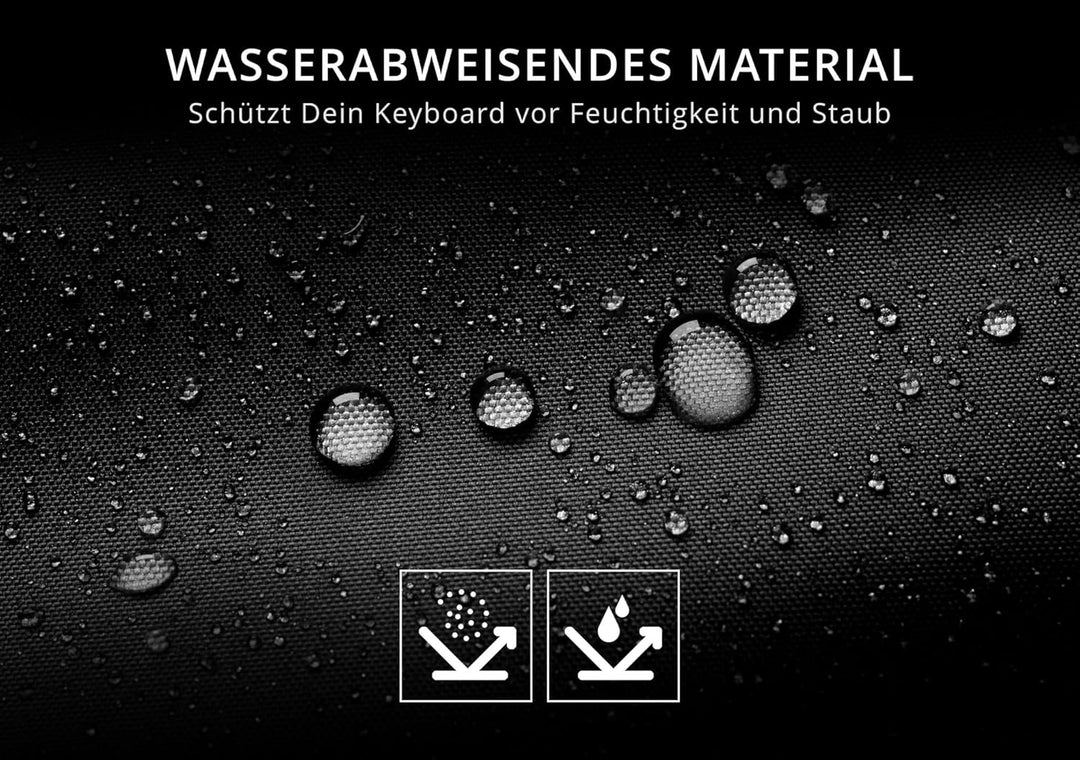 McGrey KBT-3222-88 Keyboardtrolley - Trolley-Gigbag für Keyboard & Piano mit 88 Tasten - Leicht, kom