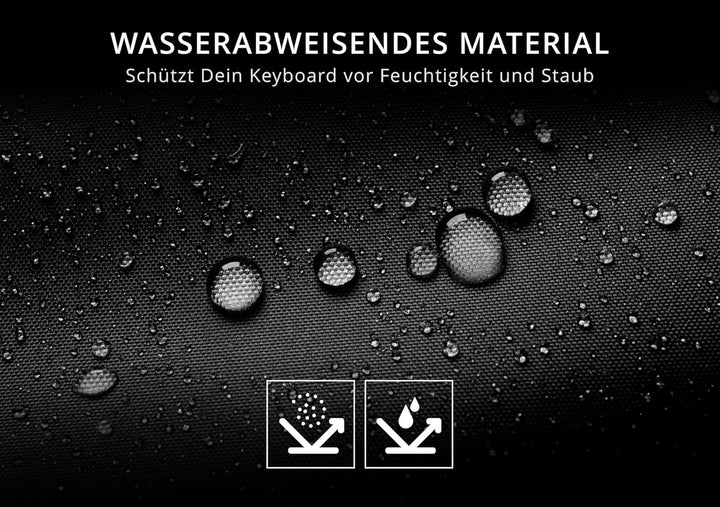 McGrey KBT-3222-88 Keyboardtrolley - Trolley-Gigbag für Keyboard & Piano mit 88 Tasten - Leicht, kom