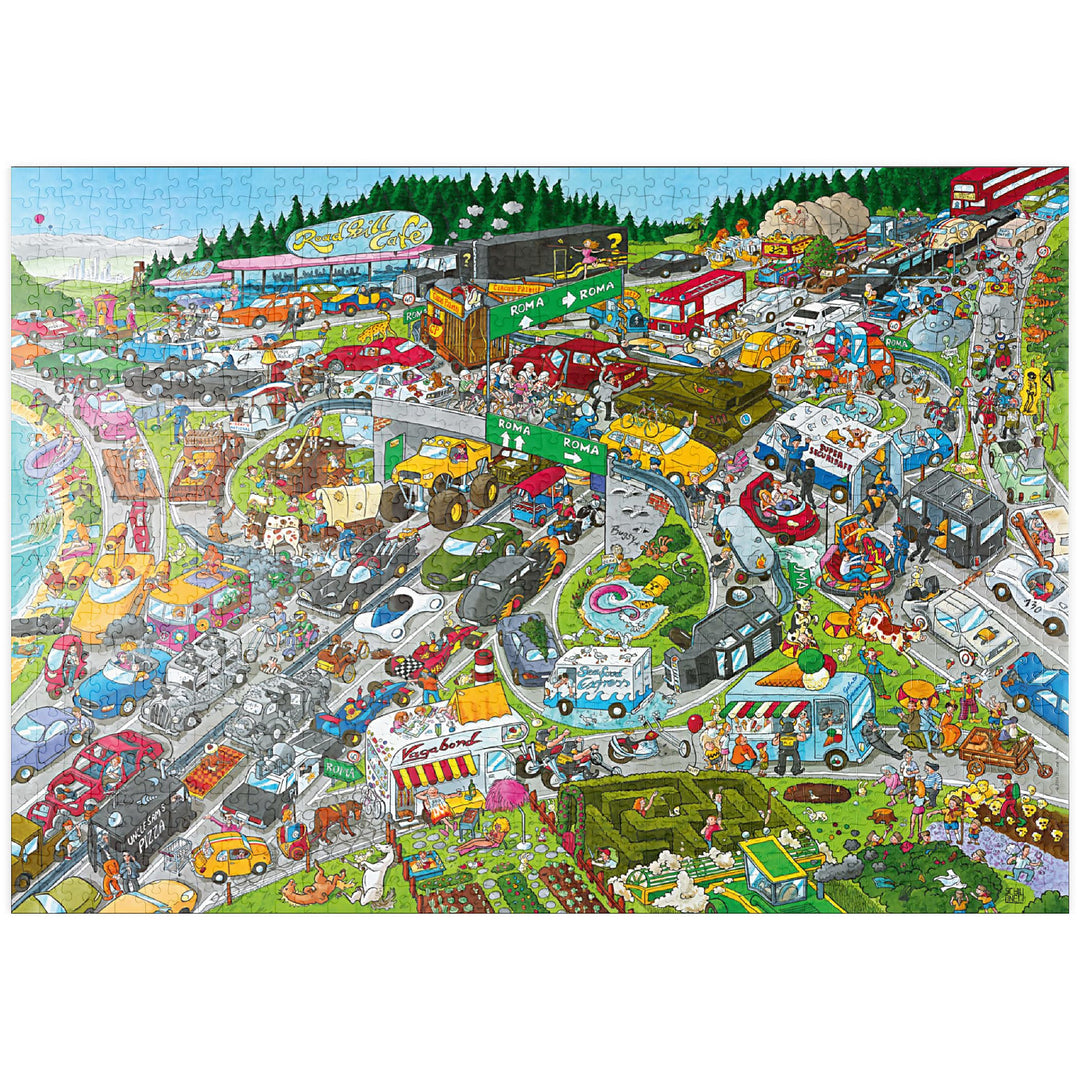 Traffic Jam - Christoph Schöne - Premium 1000 Teile Puzzle - MyPuzzle Sonderkollektion von Heye Puzz