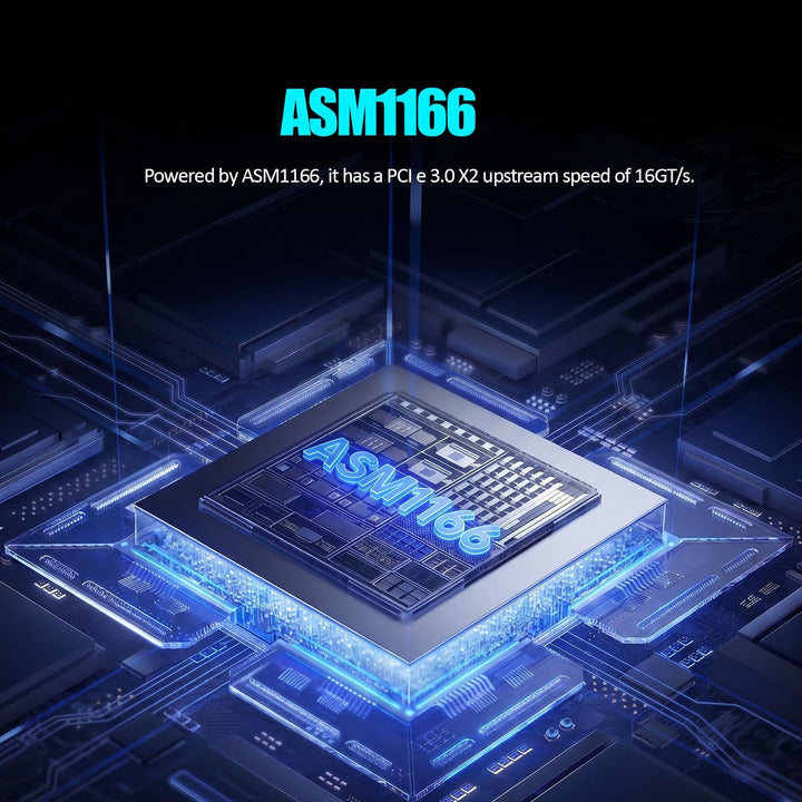 GLOTRENDS SA3026 6 Ports PCIe X4 SATA Erweiterungskarte, inklusive SATA Kabel und 1:5 SATA Splitter