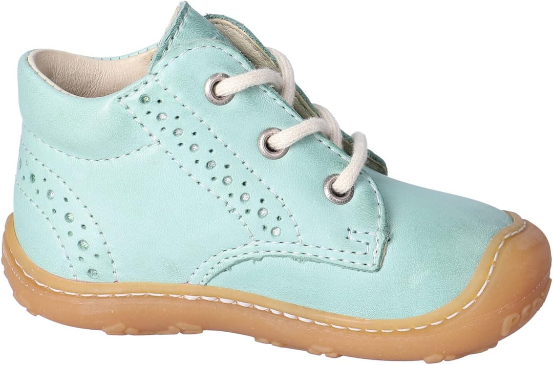 PEPINO Ricosta Mädchen und Jungen Stiefel KELLY,Kinder Boots,WMS:Mittel 18 EU Grün 520, 18 EU Grün 5