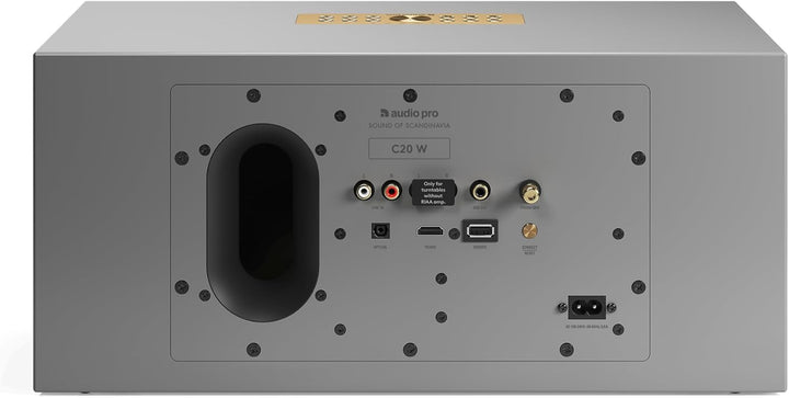 Audio Pro C20W Wireless Multiroom Stereo Lautsprecher 190W Class-D Verstärker, HDMI ARC, AirPlay 2,