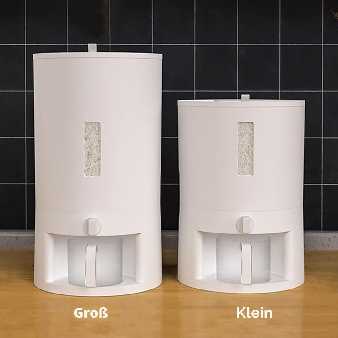 Müslispender - 6KG/10KG Küche Trockenen Lebensmittel Spender Getreide Reis Getreide Lagerung Rotatin