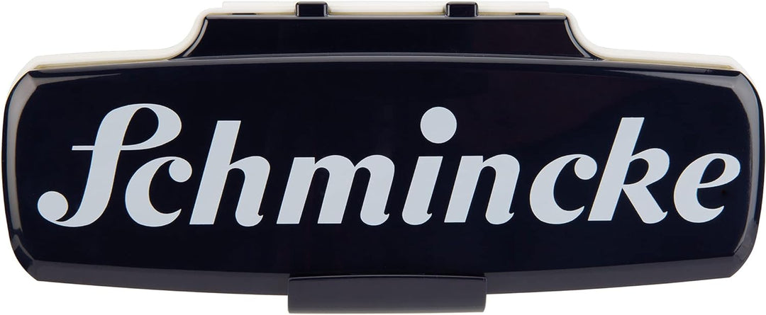 Schmincke – AKADEMIE Aquarell Farbkasten, Grundsortiment 10 x 1/2 Näpfchen, 75 010 097, Kunststoffse