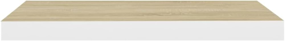 Schweberegal 60x23,5x3,8 cm Floating Wall Shelf Hängeregal Regale Wandregale Regalboden Regal Eiche