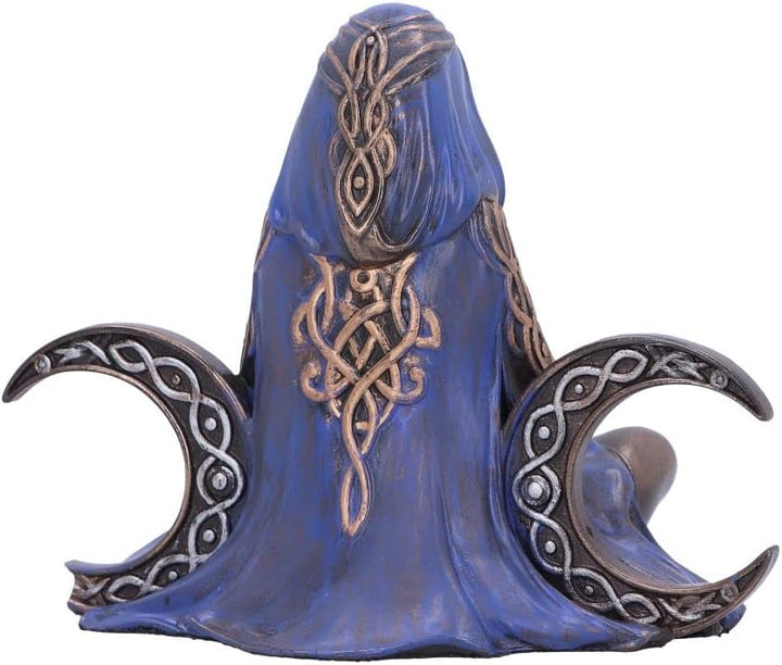 Nemesis Now Dreifach-Mond-Göttin-Figur, 8,5 cm, Violett