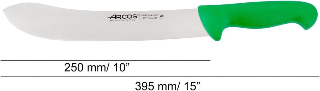 Arcos Fleischermesser aus Nitrum Edelstahl - Professionelles Küchenmesser zum Schneiden von Fleisch,