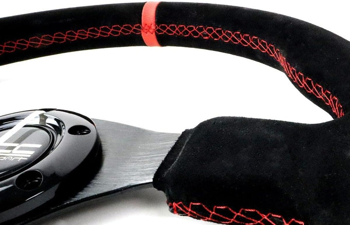 OCC MOTOR SPORT FLACHER BODENLENKRAD AUTO REVENGE MODELL ALCANTARA SCHWARZE ARME - AUTO FLACHER SPÜL
