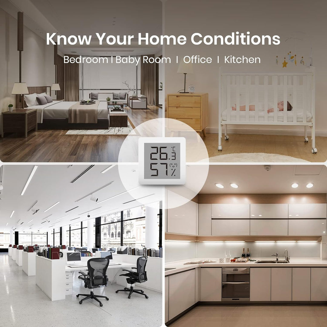 Broadlink Smart Home, Fastcon Sensor-Kit – inklusive Radar-Bewegungssensor, Türsensor, Temperatur- u