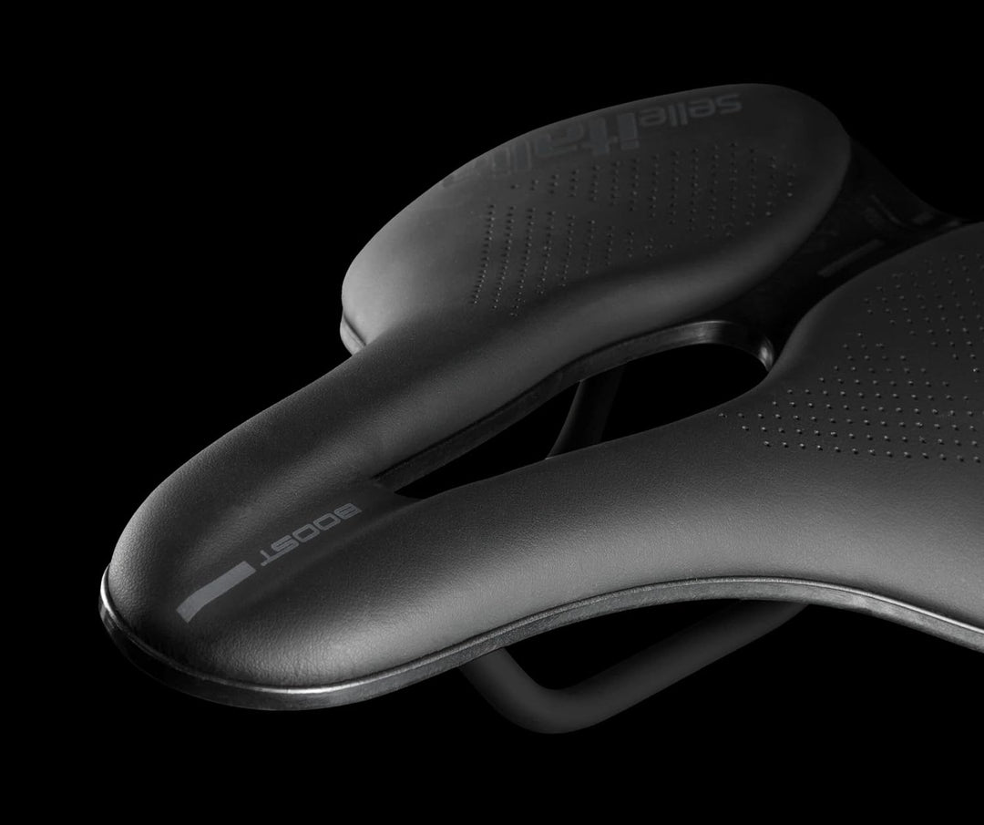 NOVUS EVO BOOST Superflow TI Sattel schwarz - L3