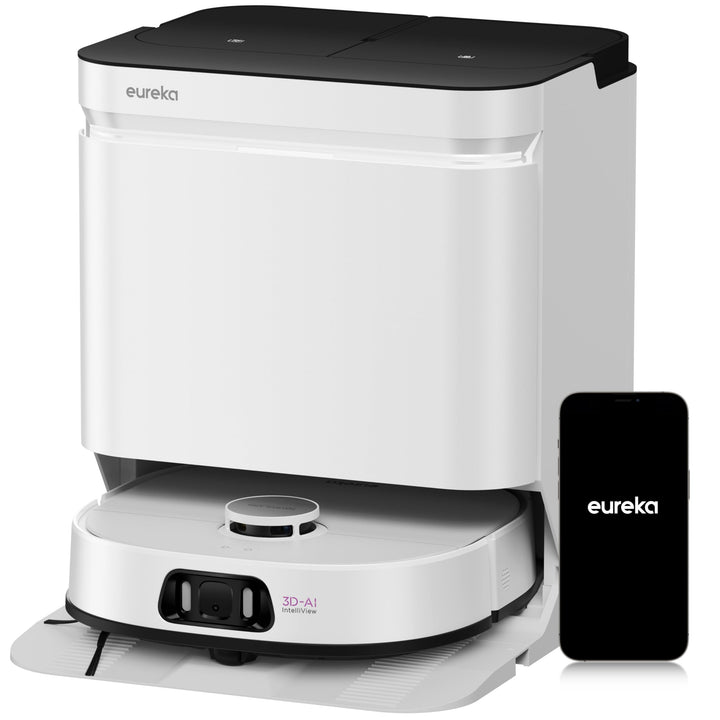 Eureka J15 Ultra Roboterstaubsauger mit Wischfunktion | 19.000 Pa Saugleistung | Automatische Mopphe