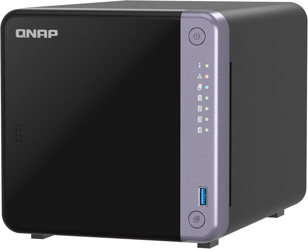 QNAP TS-432X-4G NAS & Speicherserver Tower Alpine Alpine AL-524 4 GB DDR4 QNAP QTS Schwarz