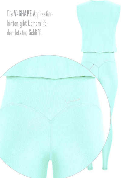 WINSHAPE Damen Damen Functional Comfort Jumpsuit Js102lsc Jumpsuit (1er Pack) JS102LSC-DELICATE-MINT