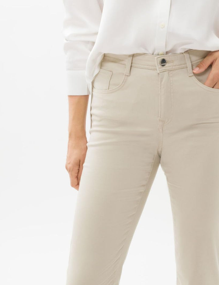 Brax Damen Hose Style Mary Winter Dream 26W / 32L Angora, 26W / 32L Angora