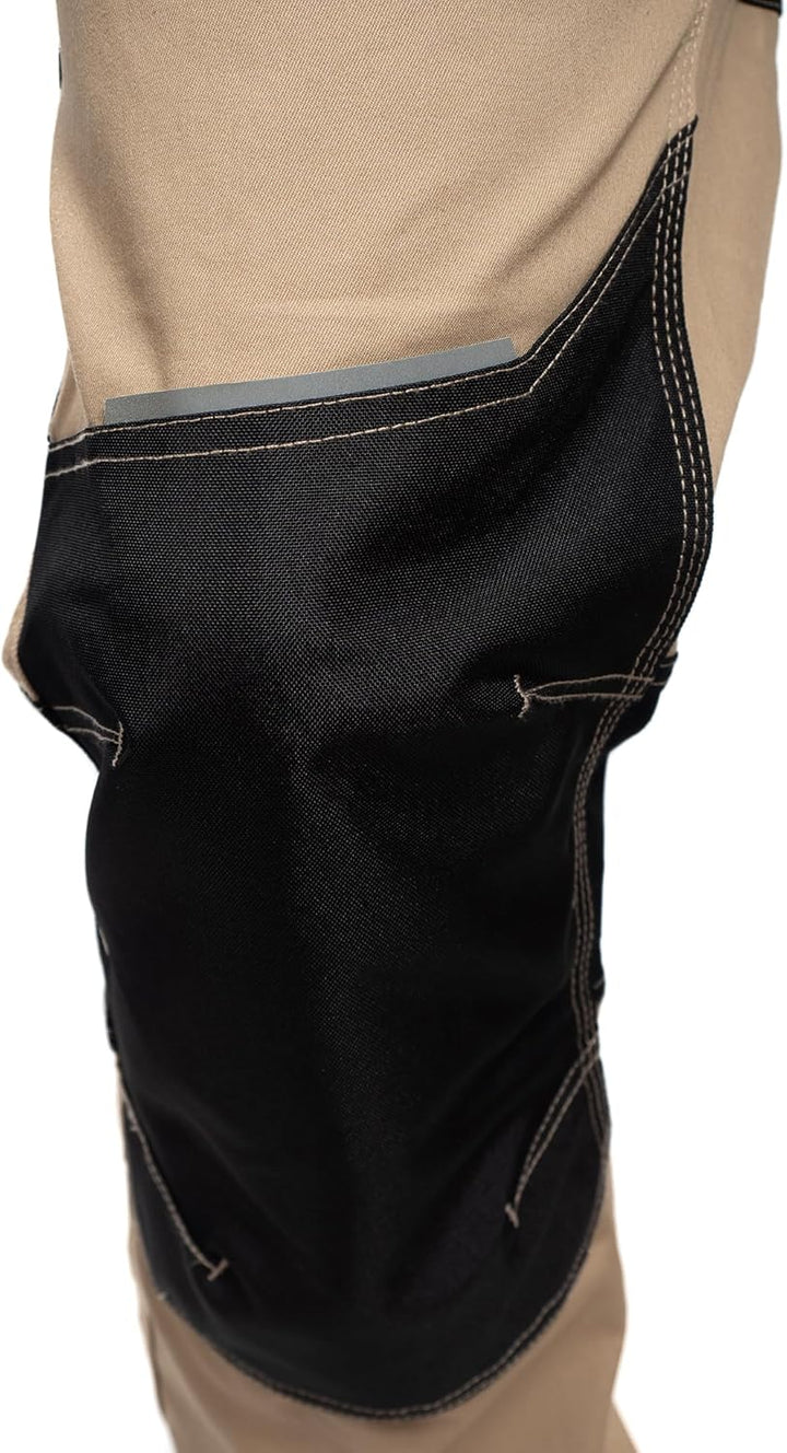DINOZAVR Flex Lange Herren-Arbeitshose - Stretch Männer Bundhose - Elastische Cargohose mit Spandex