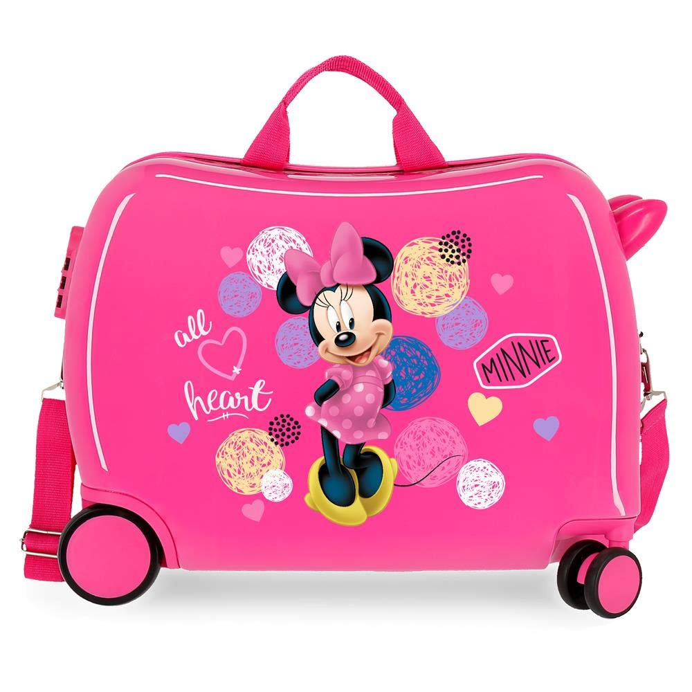 Disney (DIYL9) Love Minnie Infantil, Pink (Rosa) Fuchsia Kinderkoffer, Fuchsia Kinderkoffer