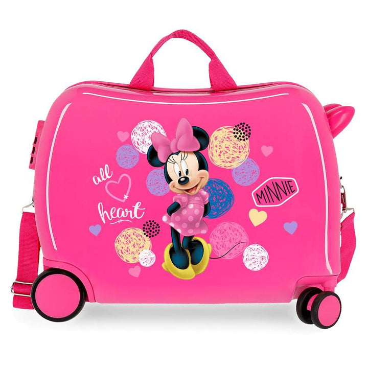 Disney (DIYL9) Love Minnie Infantil, Pink (Rosa) Fuchsia Kinderkoffer, Fuchsia Kinderkoffer