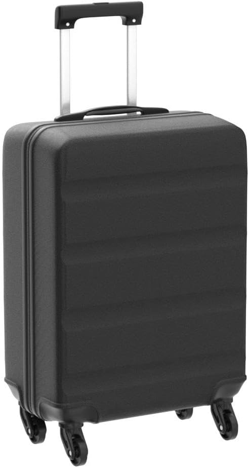 KONO Handgepäck Koffer Leicht Reisekoffer mit Rollen und TSA Schloss, Klein Koffer Trolley Handgepäc