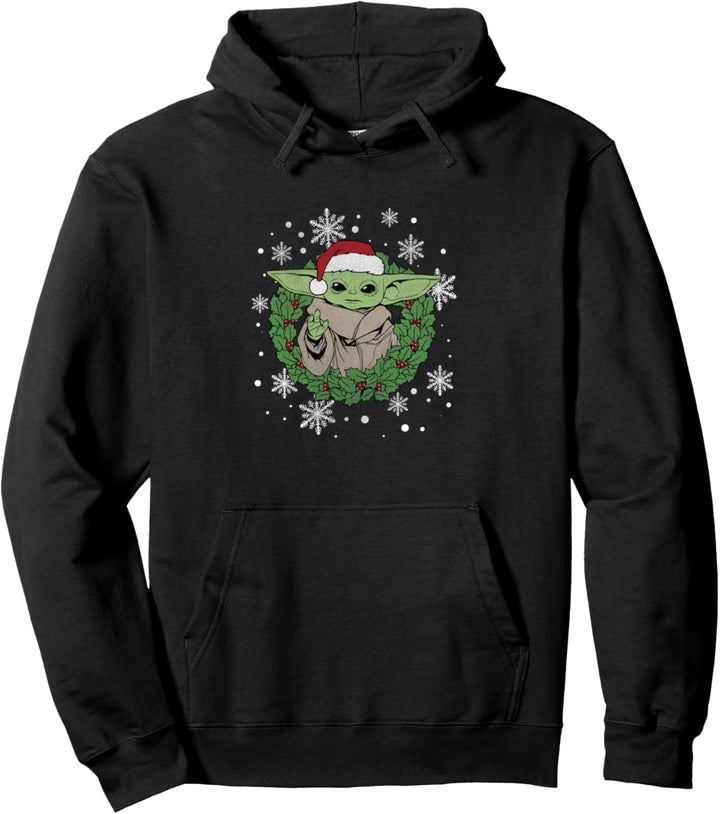 Star Wars The Mandalorian Galactic Holiday Child Pullover Hoodie