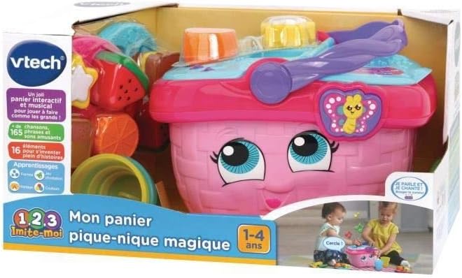 VTech A2103982 Picknickkorb, magisch Imitation, Mehrfarbig, M
