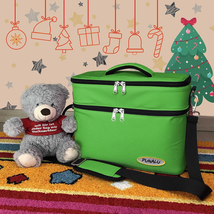 Toniebox Tasche XL kompatibel mit Toniebox 1 & 2 – Platz für bis zu 68 Hörfiguren, Kopfhörer & Lades