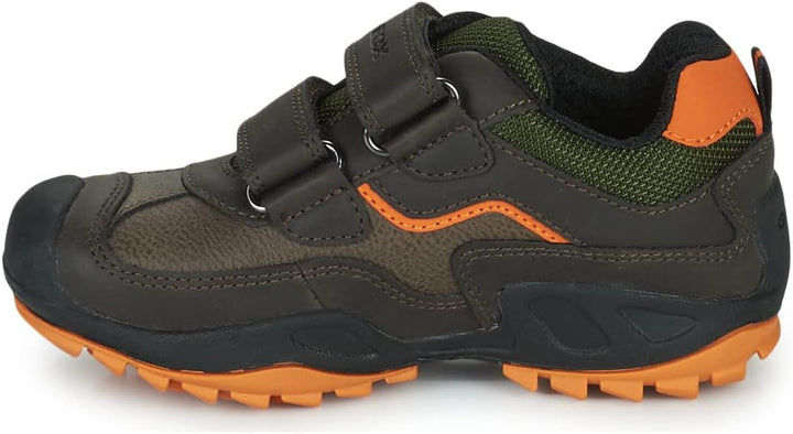 Geox Jungen J New Savage Boy A Schuhe 24 EU Brown Dk Orange, 24 EU Brown Dk Orange