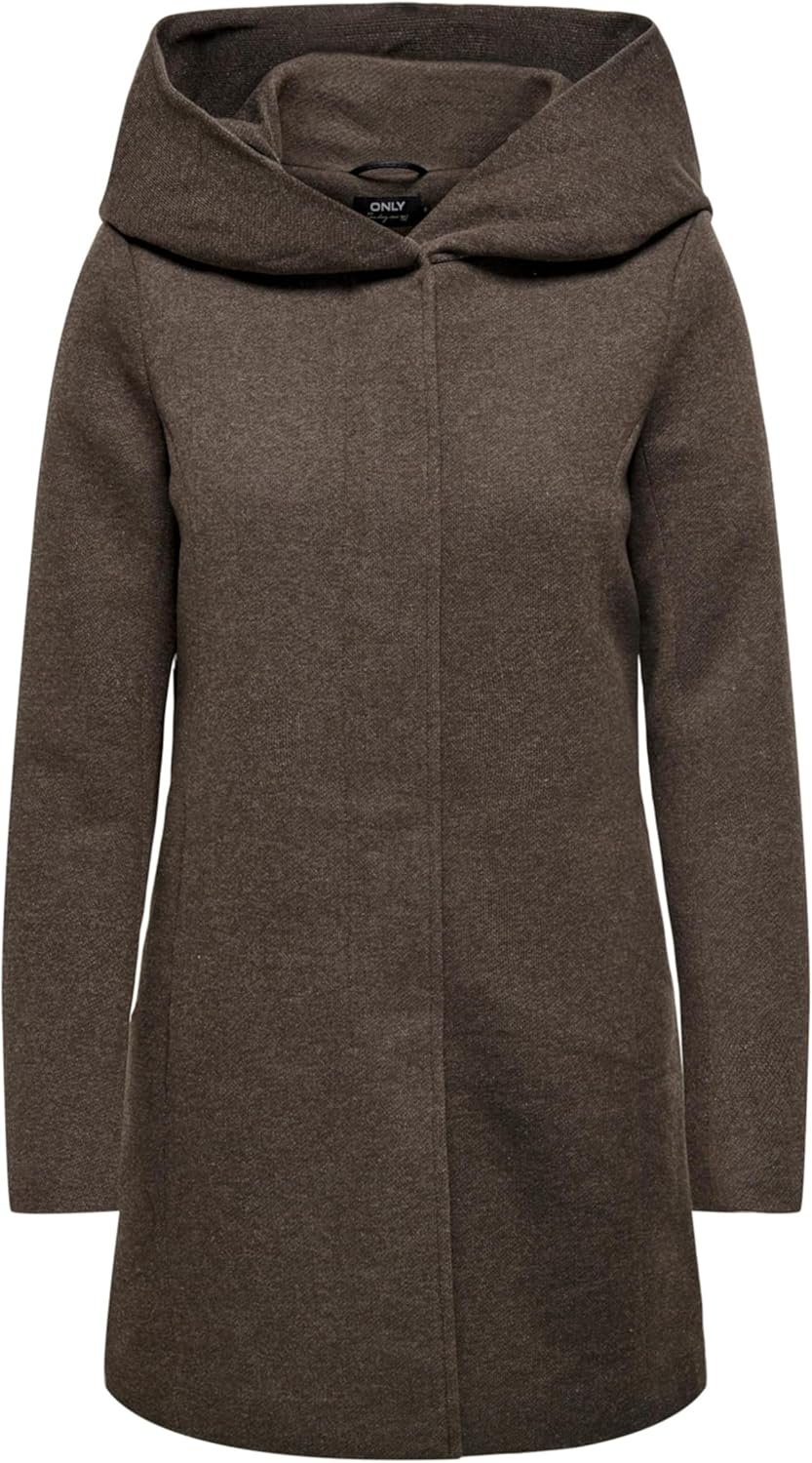 ONLY female Mantel Klassischer Mantel XS Hot Fudge Melange, XS Hot Fudge Melange