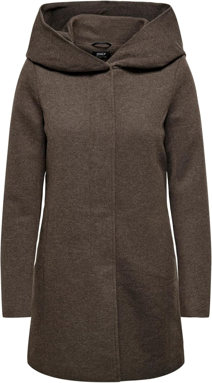 ONLY female Mantel Klassischer Mantel XS Hot Fudge Melange, XS Hot Fudge Melange