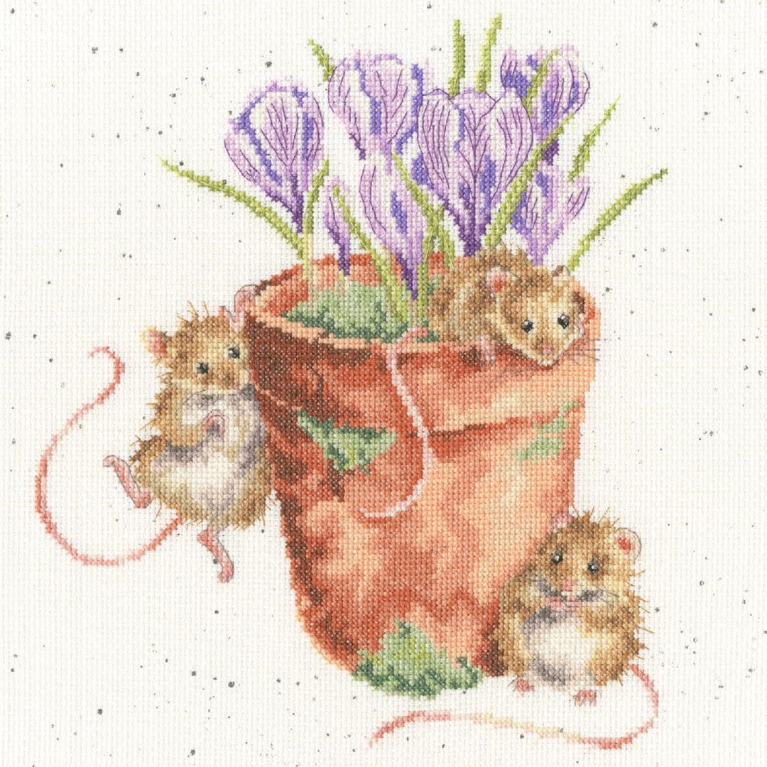 Bothy Threads Kreuzstich-Set "Garden Friends"
