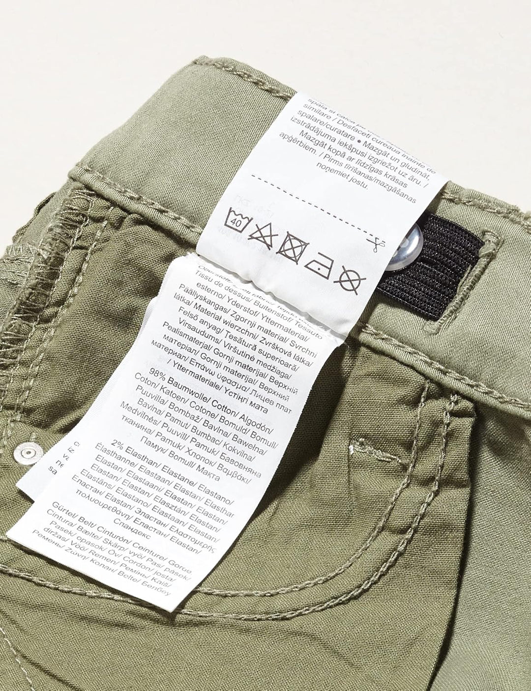 s.Oliver Mädchen Hose Lang Kathy Pants 92 Khaki, 92 Khaki