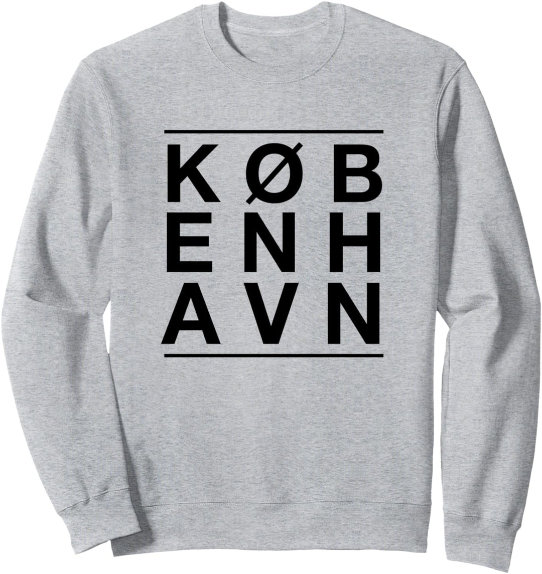 Koebenhavn Design von Copenhagen Denmark Designs Sweatshirt