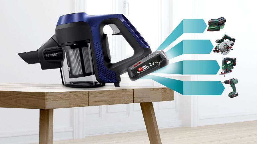 BOSCH BBS611MAT - Akku-Multifunktions-Staubsauger - Unlimited I 6-Serie - Integrierter Handstaubsaug