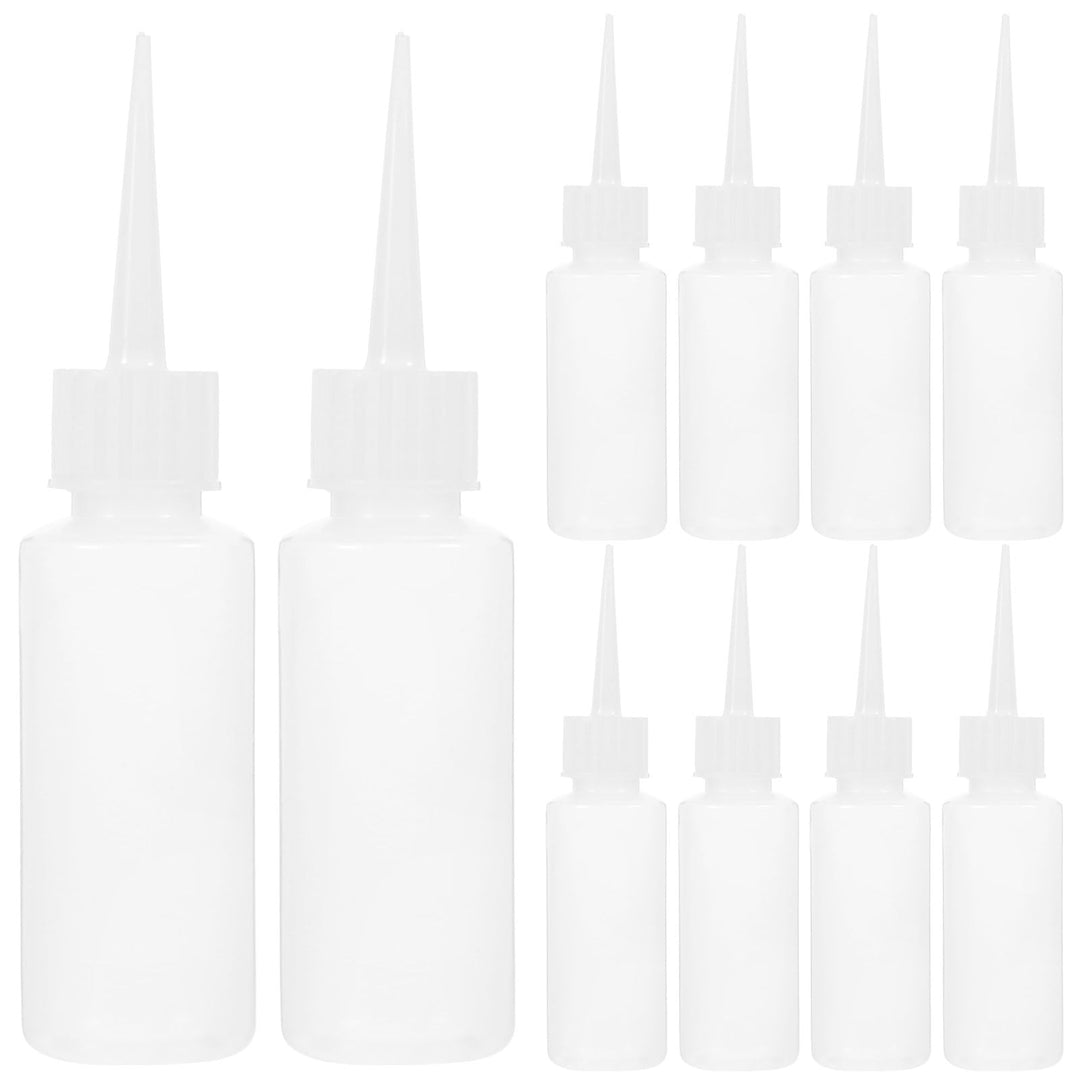DOITOOL 20 Stücke Spritzflasche Kleine Quetschflaschen mit Kappe Nachfüllbare Condiment Squeeze Flas