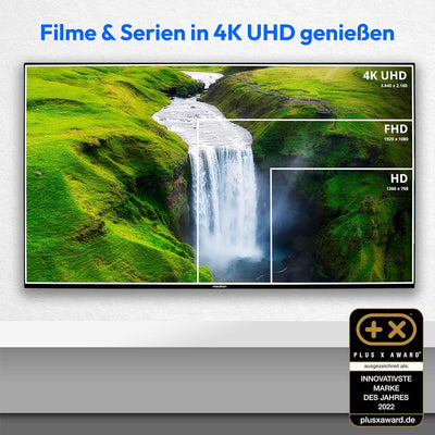 MEDION X15008 (MD 30881) 125,7 cm (50 Zoll) Fernseher (Android TV, 4K, Dolby Vision HDR, Dolby Atmos