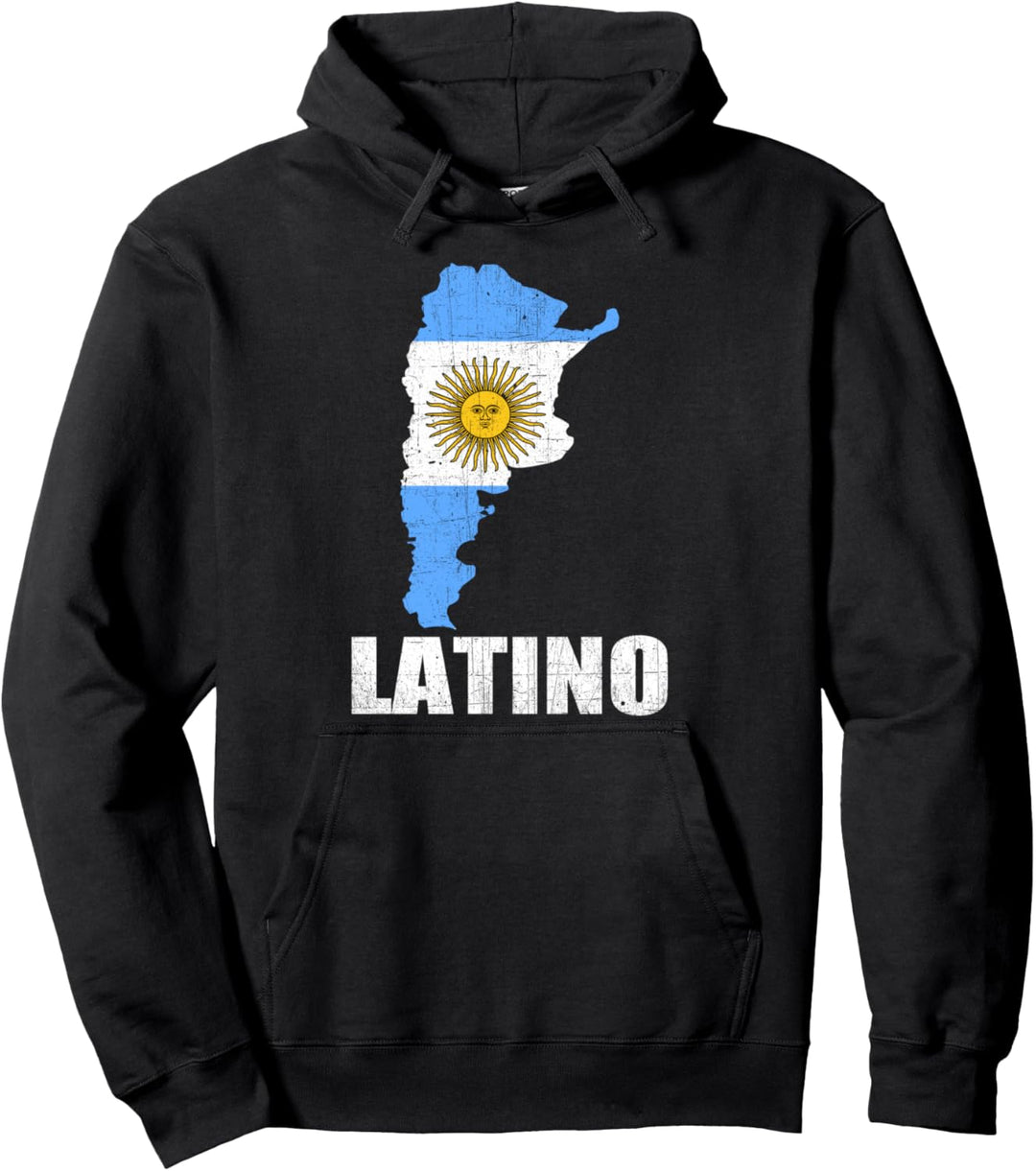 Argentinien Latino - Argentinische Flagge Argentinisch Lateinamerika Pullover Hoodie
