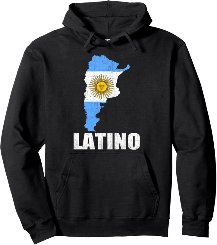 Argentinien Latino - Argentinische Flagge Argentinisch Lateinamerika Pullover Hoodie