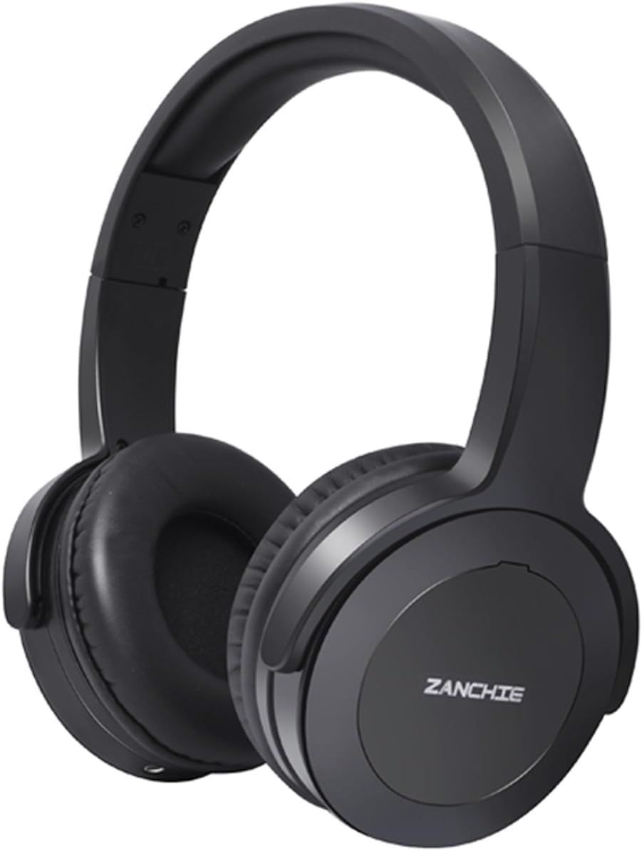 Funkkopfhörer für Fernseher, On-Ear Kabelloser TV Kopfhörer mit Reichweite 100 m, Plug-n-Play, Keine