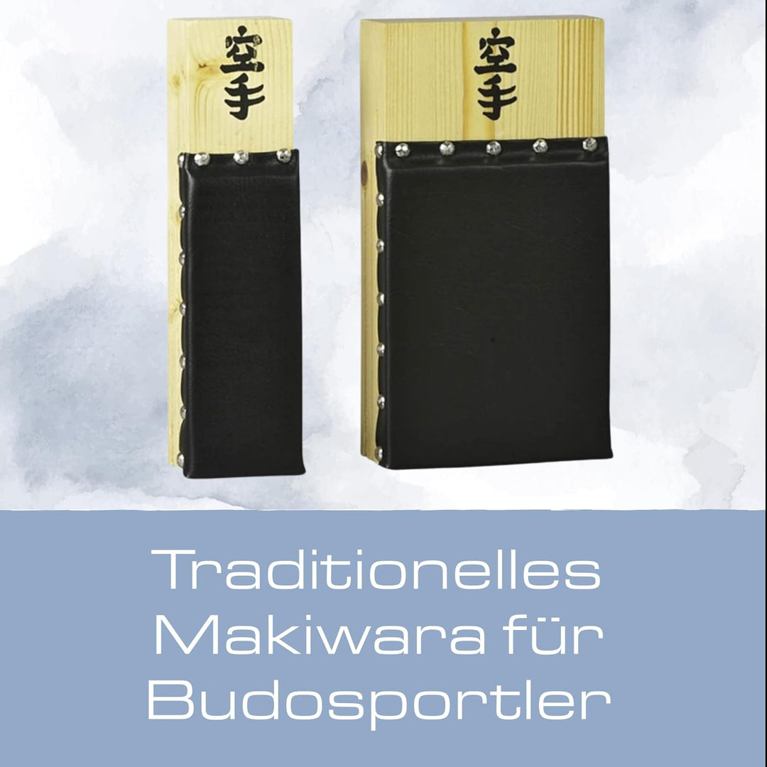 Ju-Sports Makiwara Kunstleder Schlagpolster Kampfsport 1 STK I Traditionelles Trainingsgerät im Budo