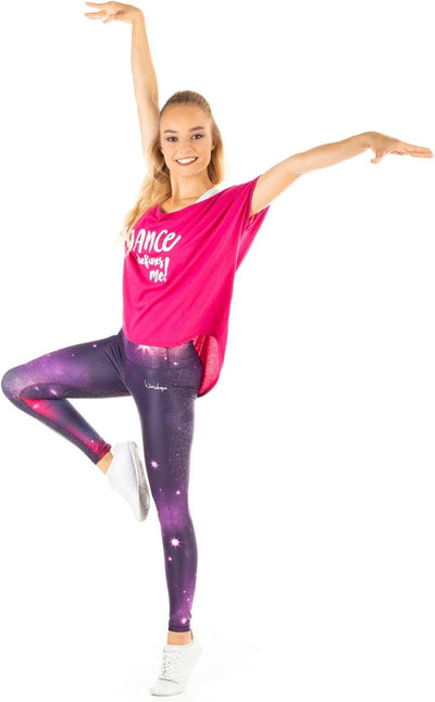 Winshape Damen Ultra leichtes Modal-Shirt MCT017 “Dance Defines me Dance Style, Fitness Freizeit Spo