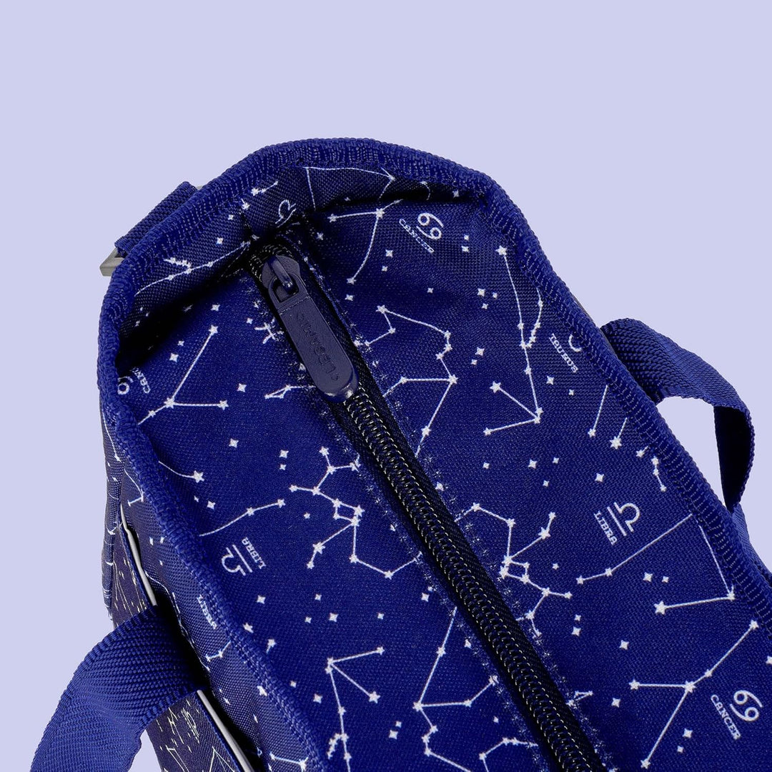 Legami - Lunchbag Stars, Isolierte Tasche für das Mittagessen, Geräumige Lunchbox 10,8 Liter, Verste