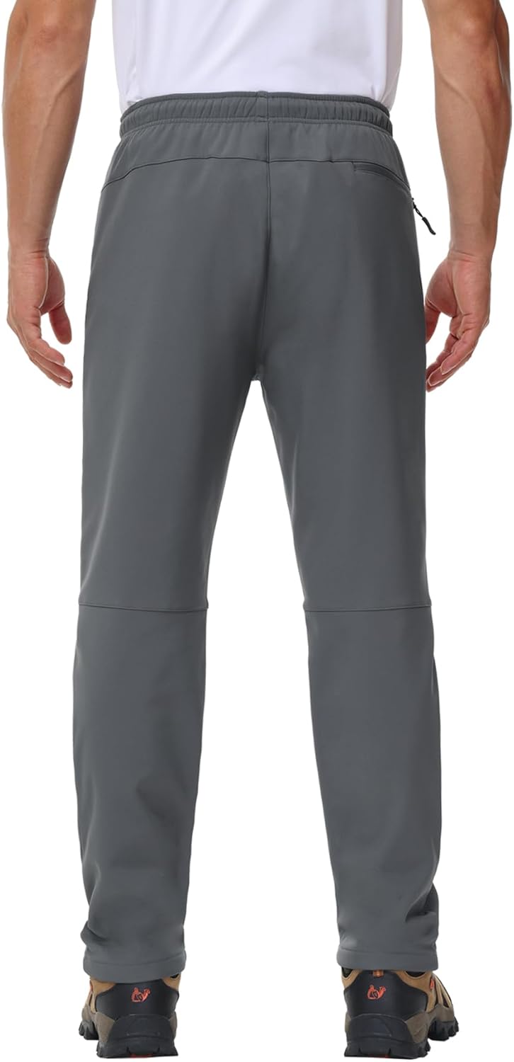 MOCOLY Wanderhose Herren Winter Thermo Jagdhose Skihose Schneehose Thermohose Winterhose Warme Fleec