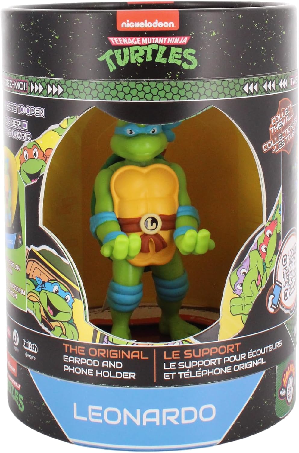 Cable Guys Minis Teenage Mutant Ninja Turtles Leonardo Handy Ständer & Ohrhörerhalter - Handyhalter