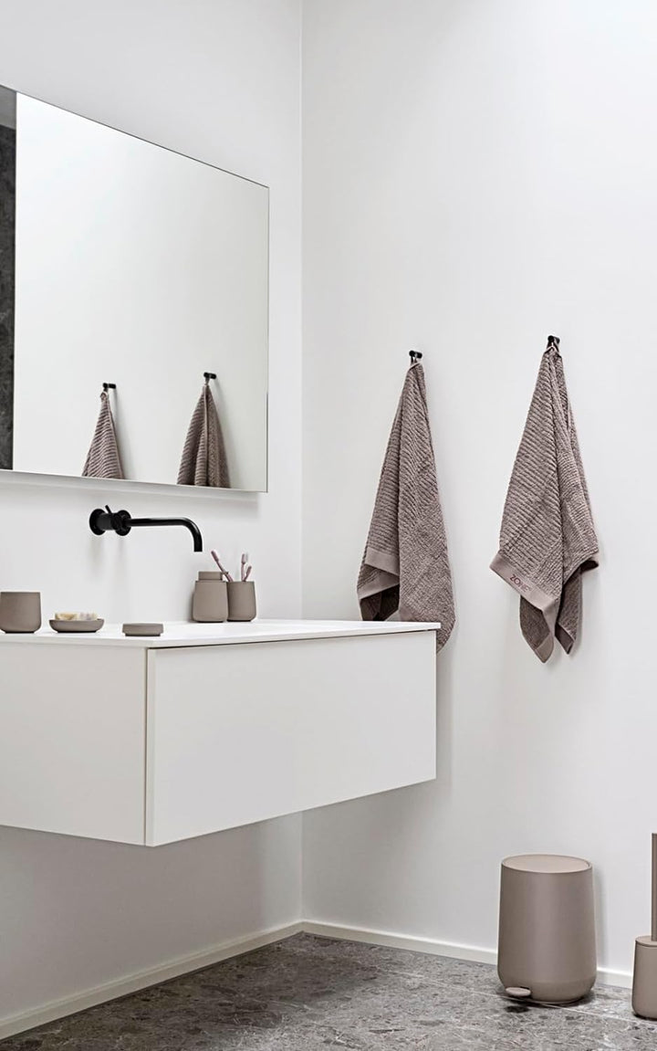 Zone Denmark Nova Mülleimer fürs Bad, Kosmetikeimer, Abfalleimer fürs Badezimmer, Durchm. 23 cm, Höh