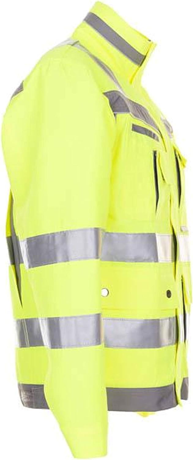 Grösse 106 Unisex Planam Plaline Warnschutz Blouson gelb zink Modell 5601 106 Gelb/Zink, 106 Gelb/Zi